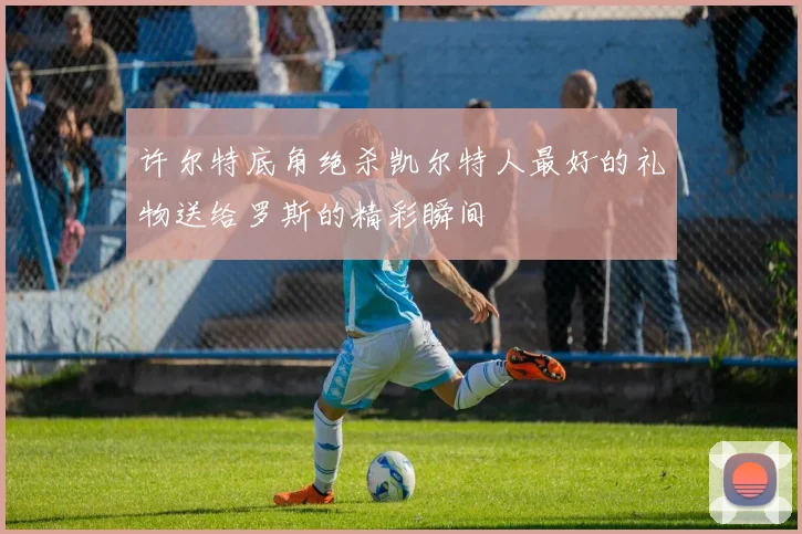许尔特底角绝杀凯尔特人最好的礼物送给罗斯的精彩瞬间
